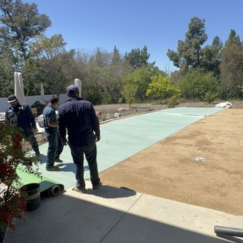 Allstate Landscape Services - Preparing the custom pad - Landscaping Near Me - Canyon Country, California Allstate Landscape Services - Preparing the custom pad - Landscaping Near Me - Canyon Country, California