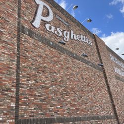 Pasghetti's - Exterior of restaurant, ample parking! That's a plus!