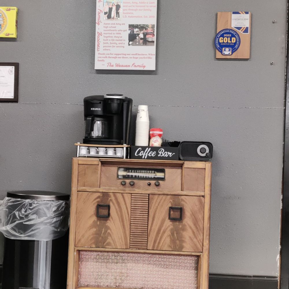 L.D. Automotive - Coffee - Auto Repair Near Me - Frisco, Texas L.D. Automotive - Coffee - Auto Repair Near Me - Frisco, Texas