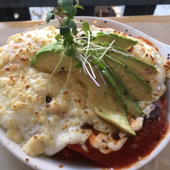 The Corner - Baked eggs (eggs beans, tortillas, avocado, cheese) - Cafes Near Me - Montclair, New Jersey The Corner - Baked eggs (eggs beans, tortillas, avocado, cheese) - Cafes Near Me - Montclair, New Jersey