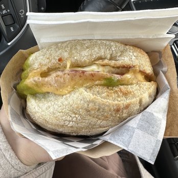 The Great North - Ham, egg, and cheese breakfast sandwich - Cafes Near Me - Vancouver, Washington