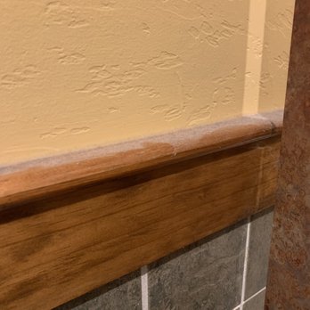 Outback Steakhouse - Layers of dust in the bathroom - Steakhouses Near Me - Lowell, Massachusetts
