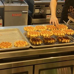 Pure waffle love! Pure waffle love!