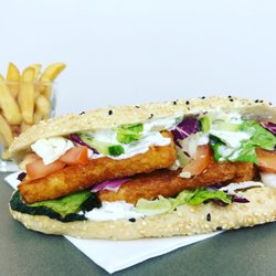Memo's Gemüse Döner - Halloumi Döner