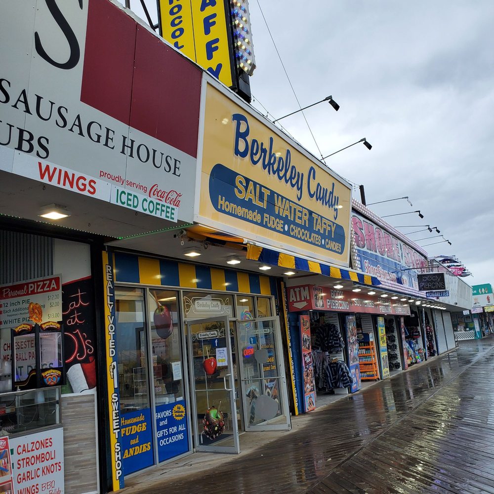 BERKELEY CANDY Updated October 2024 1205 Boardwalk, Seaside Heights