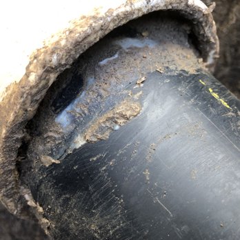 Four Leaf Restoration Waterproofing and Mold Remediation - Un caulked pipe/sleeve from our negligent builder! - Damage Restoration Near Me - Williamstown, New Jersey