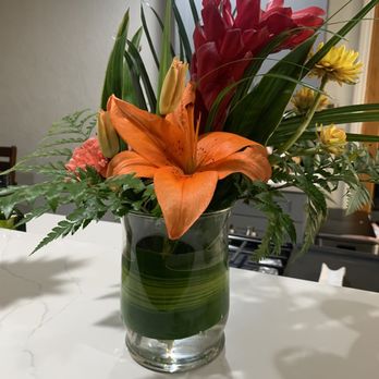 Stalks and Blooms - Tropical bouquet - Florists Near Me - Long Beach, California Stalks and Blooms - Tropical bouquet - Florists Near Me - Long Beach, California
