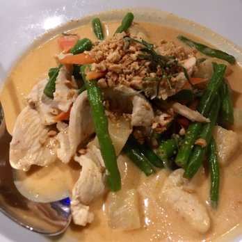 Vongs - Parang Curry. We had them omit the bell peppers and add pineapple. - Thai Near Me - Pittsfield, Massachusetts