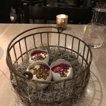 Vicia - 5th is dessert course- good presentation of an ordinary item - New American Near Me - St. Louis, Missouri Vicia - 5th is dessert course- good presentation of an ordinary item - New American Near Me - St. Louis, Missouri