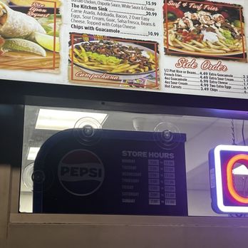 California Taco Shop - Store hours - Tacos Near Me - La Mesa, California