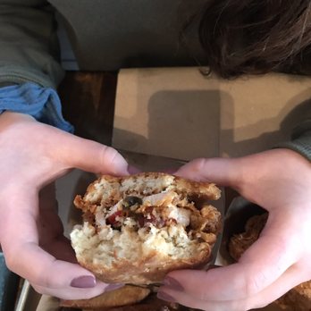 Lou's Luncheonette - Chicken biscuit with pepper jelly - Barbeque Near Me - Sonoma, California