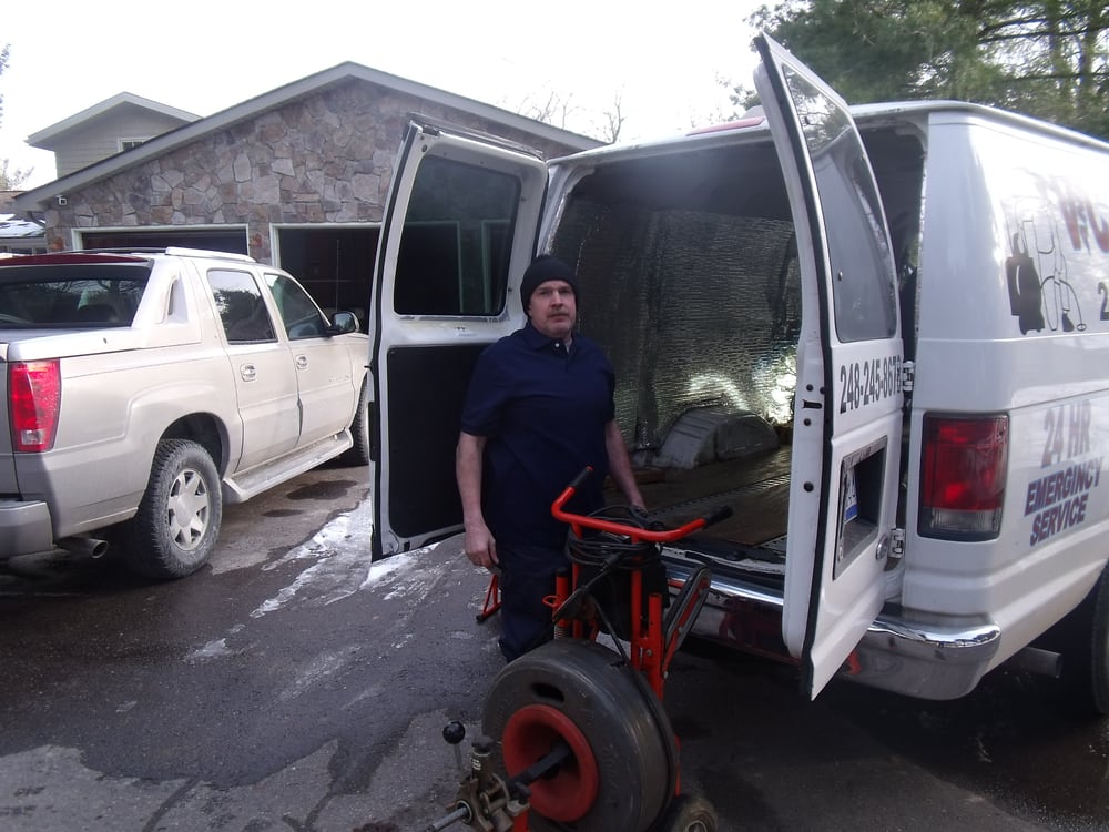 Slide of V and C Sewer & Drain Cleaning