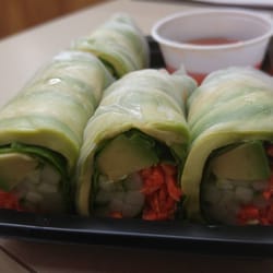 The Fresh Market - Vegetable spring rolls from Fresh Market in Smithtown, NY.