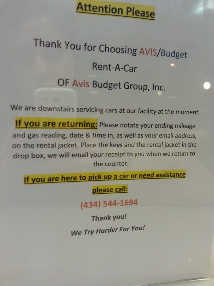 AVIS RENT A CAR - Updated September 2025 - 4308 Wards Rd, Lynchburg ...