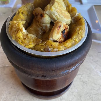 El Yunque Treehouse - The chicken mofongo, which I ordered with trifongo, is a Puerto Rican specialty and was both filling and appetizing for lunch. - Puerto Rican Near Me - Río Grande, Puerto Rico El Yunque Treehouse - The chicken mofongo, which I ordered with trifongo, is a Puerto Rican specialty and was both filling and appetizing for lunch. - Puerto Rican Near Me - Río Grande, Puerto Rico