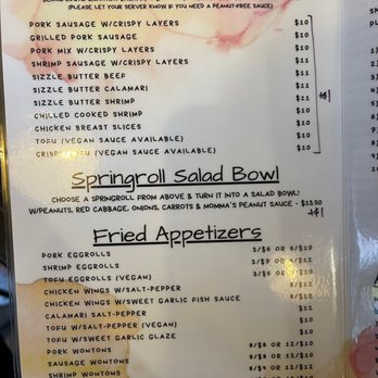 Pho Momma - Menu - Noodles Near Me - Sacramento, California