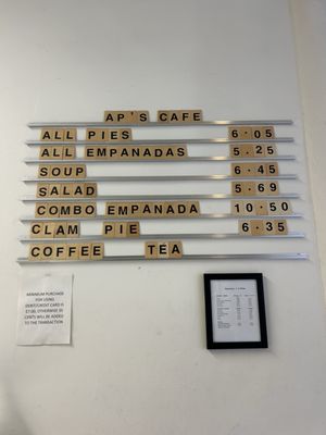Menu photo 3 Ap’s Cafe San Francisco, CA Menu photo 3 Ap’s Cafe San Francisco, CA
