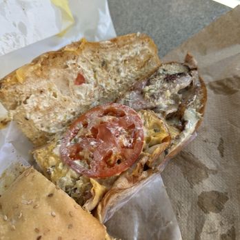 Verti Marte - All That Jazz poboy. Only in Nawlins have I ever seen such a magical combo of ingredients - Delis Near Me - New Orleans, Louisiana