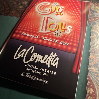 La Comedia Dinner Theatre - Dinner Theater Near Me - Springboro, Ohio