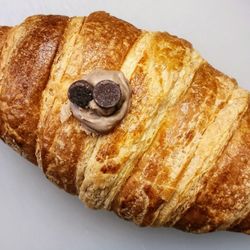 Alida's Bakery - Nutella croissant. Other featured types were plain, pistachio, and pomegranate (1/13/25).