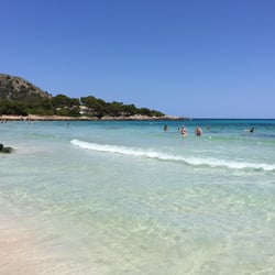 Cala Agulla - Strand am äußeren Ende