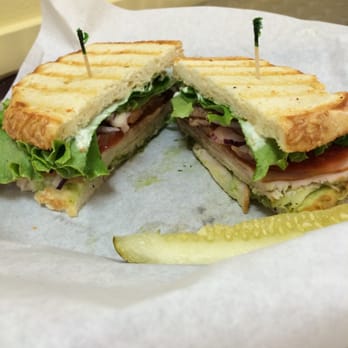 Great Harvest Bread Co - Grilled Asiago sourdough turkey pesto sandwich. Yum! - Bakeries Near Me - Boise, Idaho Great Harvest Bread Co - Grilled Asiago sourdough turkey pesto sandwich. Yum! - Bakeries Near Me - Boise, Idaho