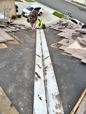 Roofer Handy Man Logo