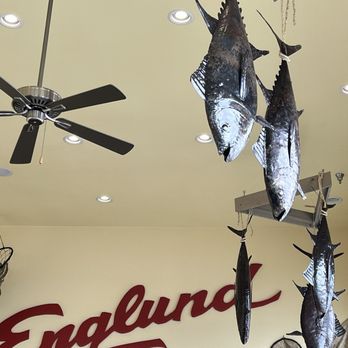 Mo's Seafood & Chowder - Hangin fish - American Near Me - Astoria, Oregon Mo's Seafood & Chowder - Hangin fish - American Near Me - Astoria, Oregon