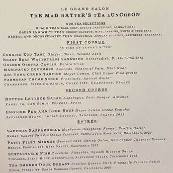 Club 33 - Adults menu (5/2026) - French Near Me - Anaheim, California Club 33 - Adults menu (5/2026) - French Near Me - Anaheim, California