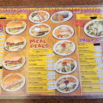 El Super Taco - Menu - Mexican Near Me - Los Angeles, California El Super Taco - Menu - Mexican Near Me - Los Angeles, California