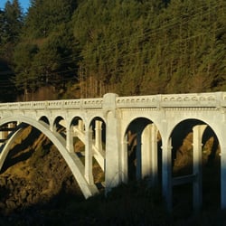 Otter Crest State Scenic Viewpoint - Rocky Creek Bridge