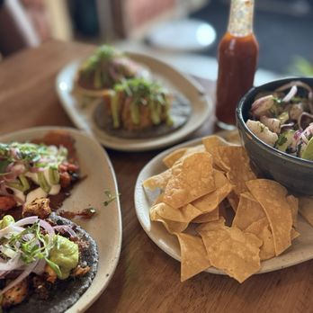 Amor A Mi - Chicken Tinga Masala Taco, Chicharrón en Salsa Verde Taco, Spicy Tako Taco,Taco Gobernador and Ceviche de Camaron - Mexican Near Me - Burbank, California Amor A Mi - Chicken Tinga Masala Taco, Chicharrón en Salsa Verde Taco, Spicy Tako Taco,Taco Gobernador and Ceviche de Camaron - Mexican Near Me - Burbank, California