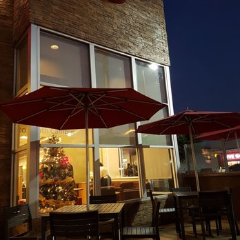 Chick-fil-A - Major score to outdoor dog friendly seating (partially covered with red umbrellas) - Fast Food Near Me - Azusa, California Chick-fil-A - Major score to outdoor dog friendly seating (partially covered with red umbrellas) - Fast Food Near Me - Azusa, California