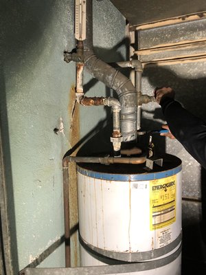Water heater installation - Old water heater replacement for new water heater and brought up to code Water heater installation - Old water heater replacement for new water heater and brought up to code