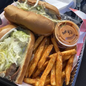 Firehouse Deli - Steak and Cheese "The Works" with seasoned fries - Sandwiches Near Me - Gaithersburg, Maryland