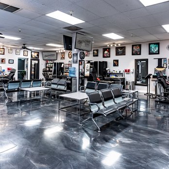Salt & Light Tattoo - The tattoo area at Salt & Light Tattoo with a spacious lobby for clients and their additional guests. - Tattoo Near Me - Chandler, Arizona Salt & Light Tattoo - The tattoo area at Salt & Light Tattoo with a spacious lobby for clients and their additional guests. - Tattoo Near Me - Chandler, Arizona