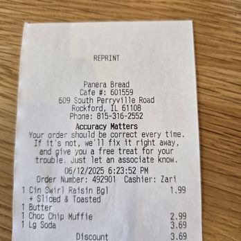 Panera Bread - Sandwiches Near Me - Rockford, Illinois