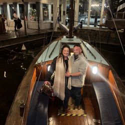 Port Edward Restaurant - Photo opp on the boat