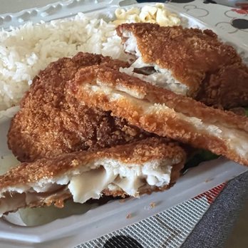 Ramen 101 - Fried White fish - Note majority of this meal is over fried breading and very thin white fish fillets. - Hawaiian Near Me - Antioch, California Ramen 101 - Fried White fish - Note majority of this meal is over fried breading and very thin white fish fillets. - Hawaiian Near Me - Antioch, California