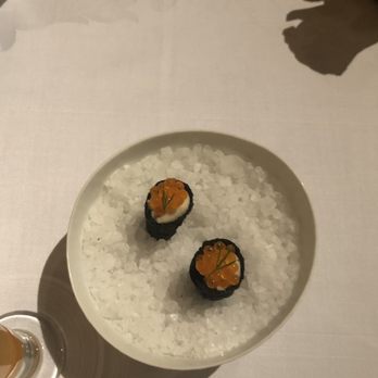 Acquerello - First three pictures were complimentary nibbles offered to start - Italian Near Me - San Francisco, California
