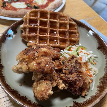 East End Gastropub - Chicken & croffele with cole slaw - Beer Bar Near Me - Capitola, California East End Gastropub - Chicken & croffele with cole slaw - Beer Bar Near Me - Capitola, California