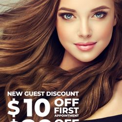 New Guests Can Enjoy a Welcoming $10 Off for their First Visit and $20 Off for their second!