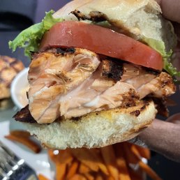 Salmon Sliders