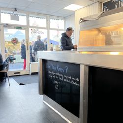 Nick's Fish Bar - View from our table