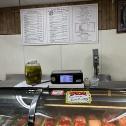 The best rib eye steak sandwich EVER. Great sandwiches here.