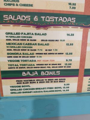 Menu photo 4 Baja Sonora Mexican Restaurant Long Beach, CA
