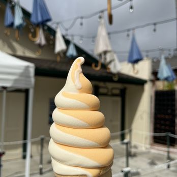 Meadowlark Dairy - Orange and cream - amazing!! This is a medium sized cone - Ice Cream & Frozen Yogurt Near Me - Pleasanton, California Meadowlark Dairy - Orange and cream - amazing!! This is a medium sized cone - Ice Cream & Frozen Yogurt Near Me - Pleasanton, California
