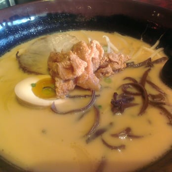 Momiji - Tonkotsu Ramen w/ extra Kikurage and Chicken Karaage - Ramen Near Me - Colma, California Momiji - Tonkotsu Ramen w/ extra Kikurage and Chicken Karaage - Ramen Near Me - Colma, California