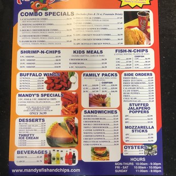 Mandys Fish & Chips - Menu - Fish & Chips Near Me - Phoenix, Arizona Mandys Fish & Chips - Menu - Fish & Chips Near Me - Phoenix, Arizona