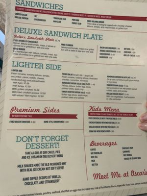 Menu photo 8 Oscar's Restaurant Roanoke Rapids, NC Menu photo 8 Oscar's Restaurant Roanoke Rapids, NC